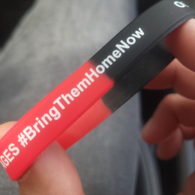 BRING THEM HOME NOW WRISTBAND - Draft